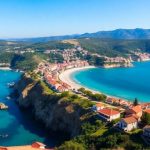 Beautiful coastline and charming villages of Portugal.